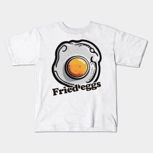 Fried egg Kids T-Shirt